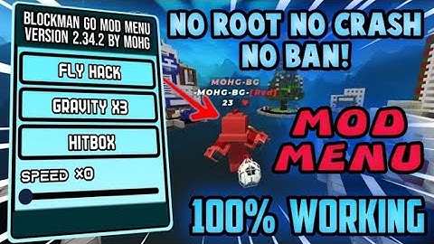 Update!! Blockman Go Mod Menu 2.25.3|Unlimited Gcube, Fly Hack, Speed Run & More 100% Work