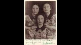 Giacomo Osella / Trio Lescano - Sabato sera (1938)