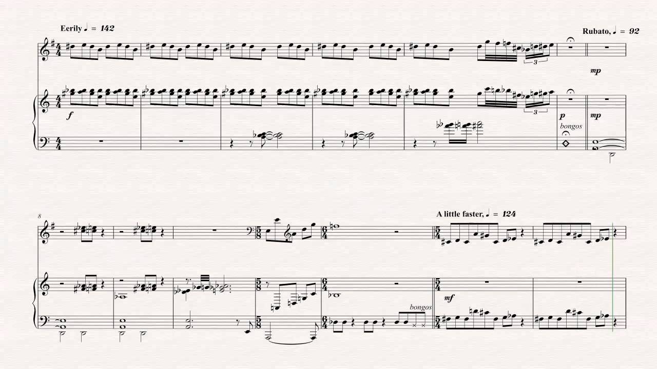 horn the twilight zone theme song the twilight zone sheet twilight zone piano sheet music