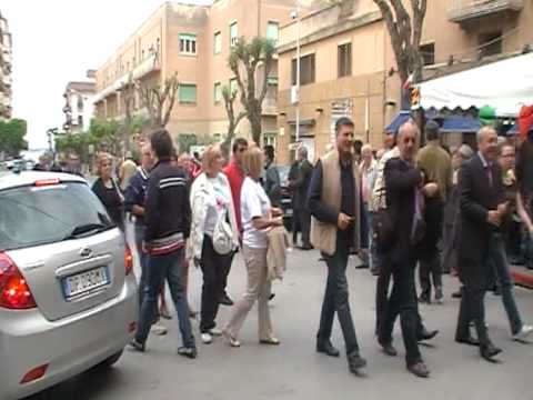 I ragazzi del sud a Marsala per contestare Garibaldi