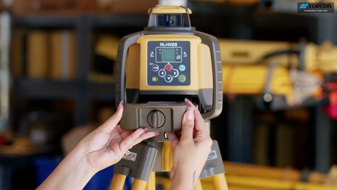 Video: Topcon RL-HV1S & RL-HV2S - Battery Types Explained