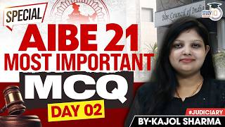 AIBE 21 Most Important MCQs | Day 2 | Kajol Ma'am