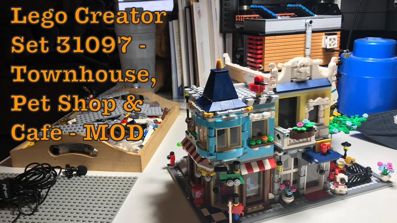 Legoville MOD - Combining Creator Sets 31097 & 31105 To Build A New  Legoville Block