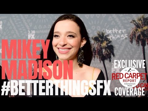 Mikey Madison Max interviewed at the FX “Better Things” Season 3 Premiere