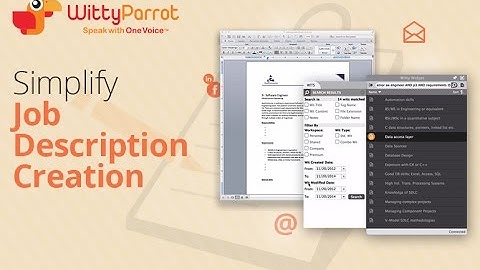 Simplify Job Description Creation