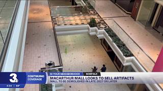 MacArthur Center demo set to begin late 2027; city looks to auction mall items