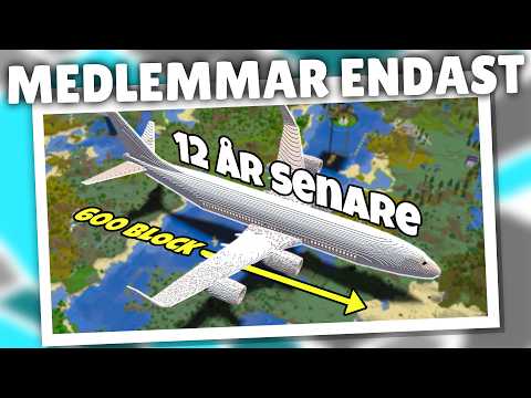 Råmaterialet av: Planet är KLART! 12 ÅR SENARE i Minecraft!