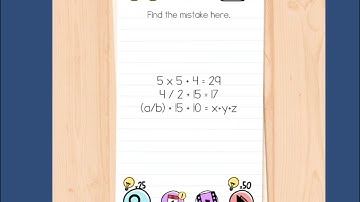 Brain Test Level 87 Find the mistake here  Walkthrough