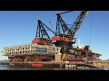 Heerema's Thialf in Klosterfjorden Norway august 2017