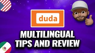 Duda Multilingual Review and Tips