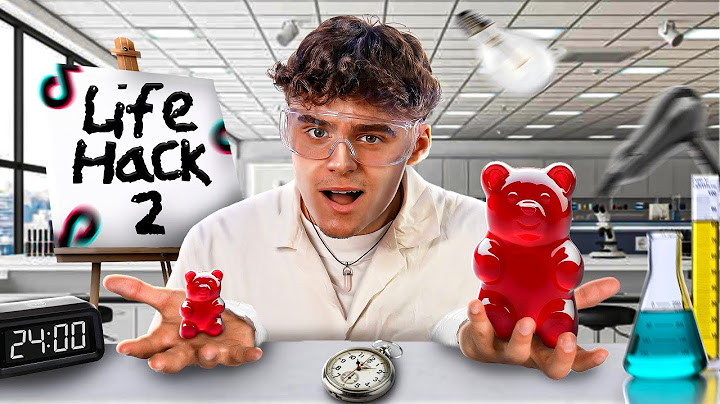 JE TESTE LES PIRES LIFE HACKS TIKTOK ! #2 (j'ai cramé le studio)