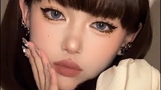 American vintage doll makeup tutorial #beauty #makeup #tutorial