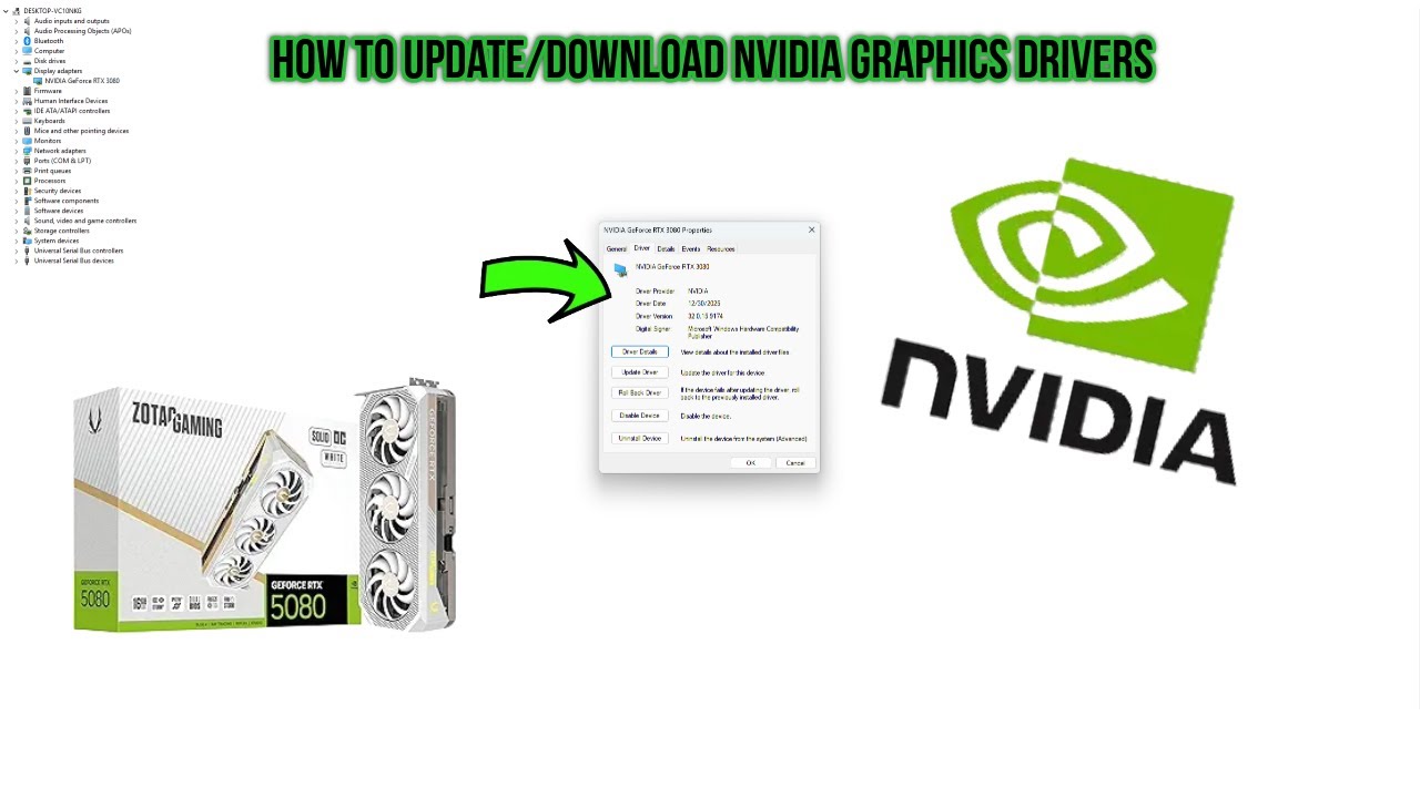 How to Update/Download Nvidia Graphics Card Drivers