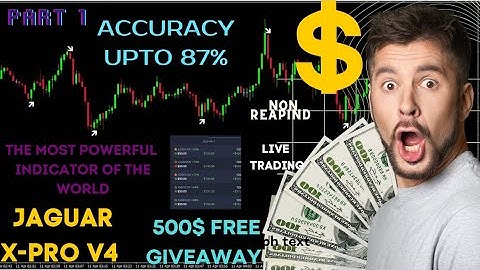 JAGUAR X-PRO V4 THE MOST POWERFULL INDICATOR INDICATOR OF THE WORLD™️ ACCURACY UPTO 87%.LIVE TRADING