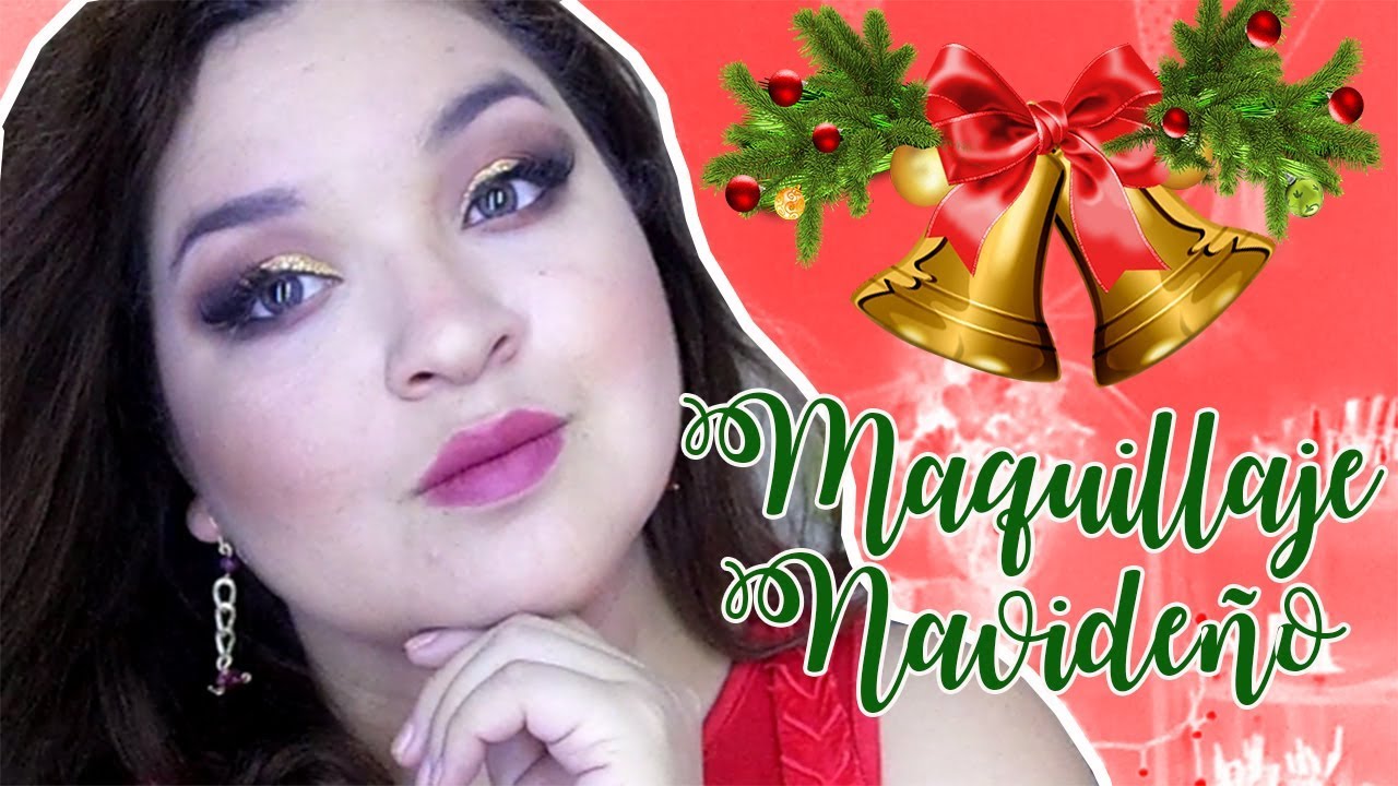 MAQUILLAJE PARA NOCHEBUENA / NAVIDAD 🎄 Grace Zavala