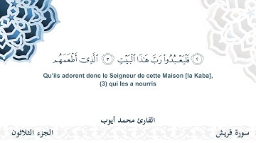 سورة قريش - القارئ محمد أيوب | مشروع #100ختمة