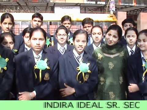 Earth Day 2012, Indira Ideal Sr. Sec. School