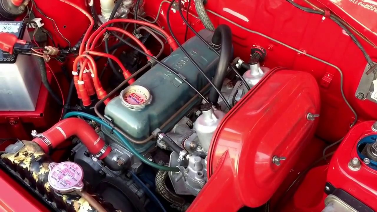 B110サニークーペgx 5 A12エンジン動画by旧車のflex Youtube