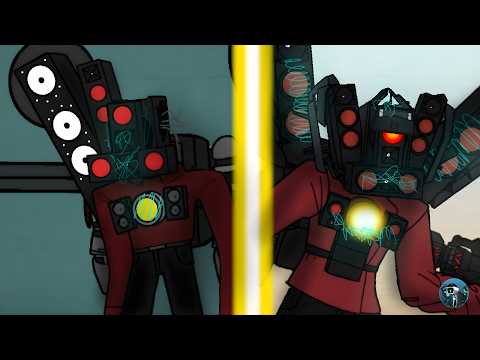 How Infected Titan Speakerman got "UPGRADED" before Skibidi Toilet 56? (Fanmade)