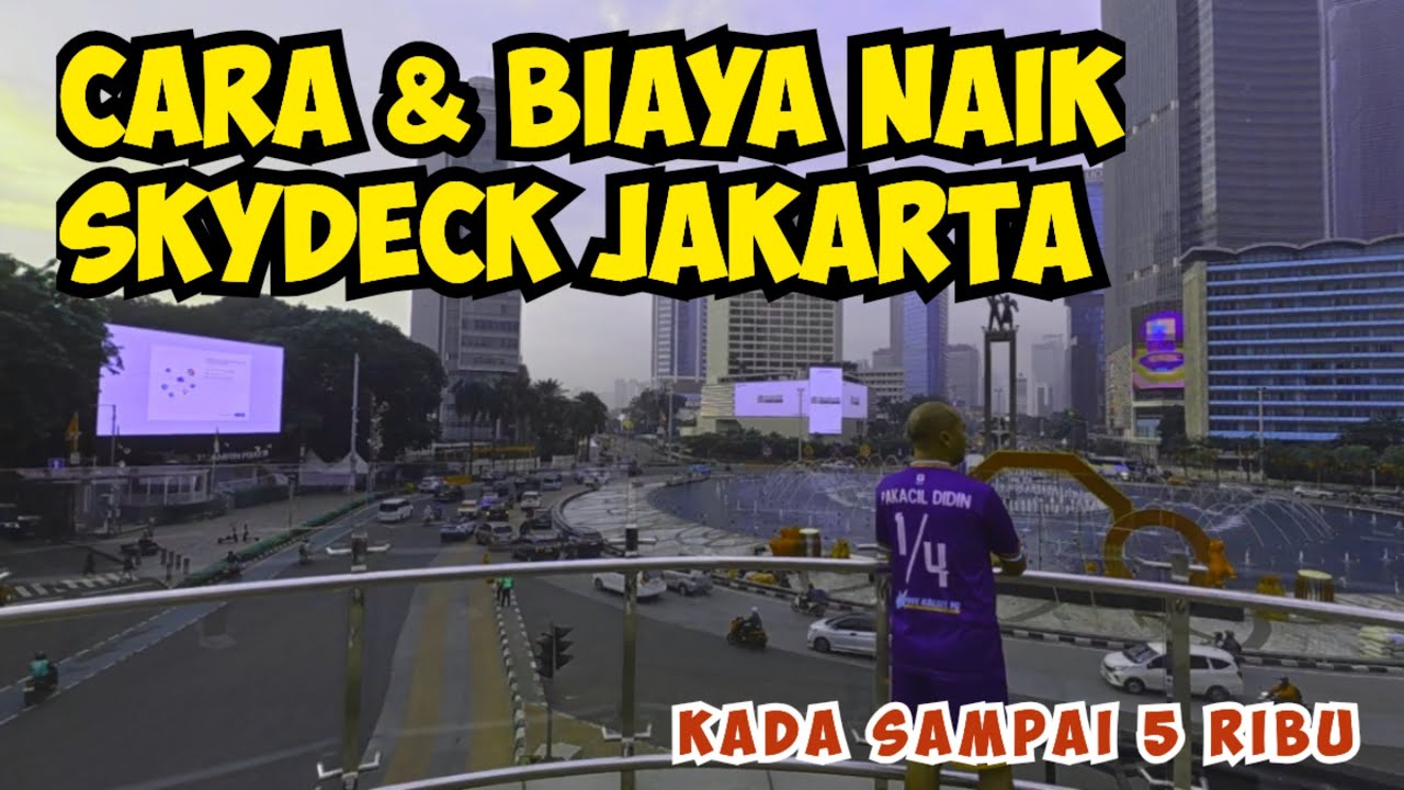 Cara Naik Anjungan Bundaran HI #jakarta #jalanjalan 