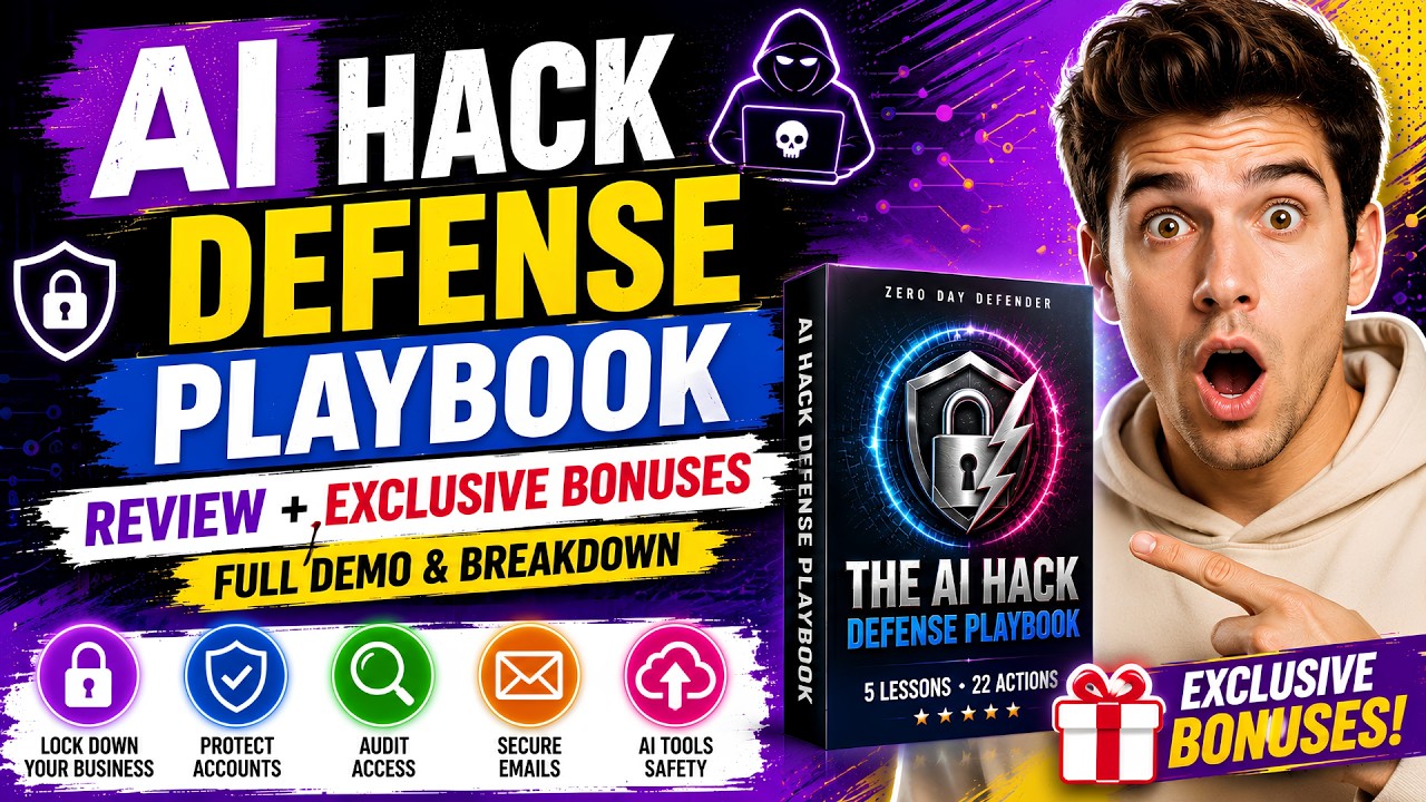 AI Hack Defense Playbook Review + Exclusive Bonuses | Full Demo & Breakdown
