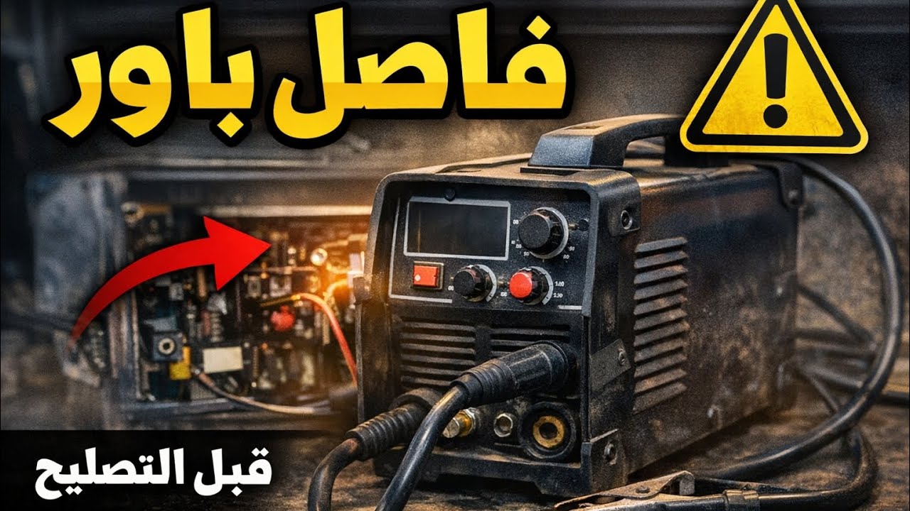 ماكينة لحام فاصلة بور⚠️/التشخيص الصحيح قبل التصليح👌ج٢