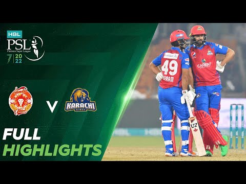 Full Highlights | Islamabad United vs Karachi Kings | Match 21 | HBL PSL 7 | ML2L