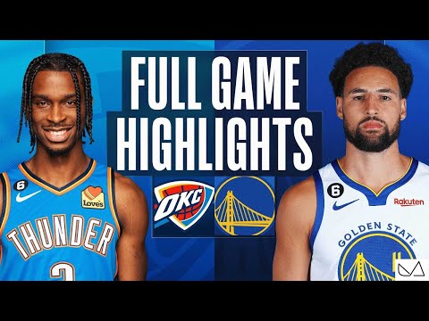 Oklahoma City Thunder vs Golden State Warriors FULL GAME HIGHLIGHTS｜2022-23 NBA Season｜2/6 2023