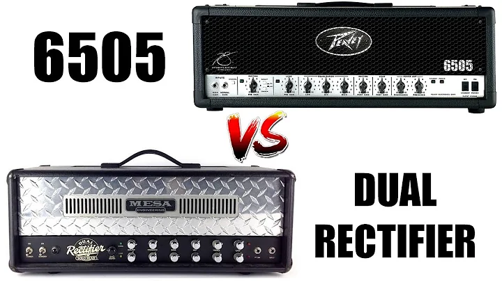 Peavey 6505 VS Mesa Boogie DUAL RECTIFIER (2CH)