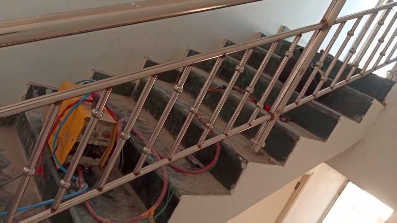 SS steel railing Jeene Ki new design 😲 YouTube