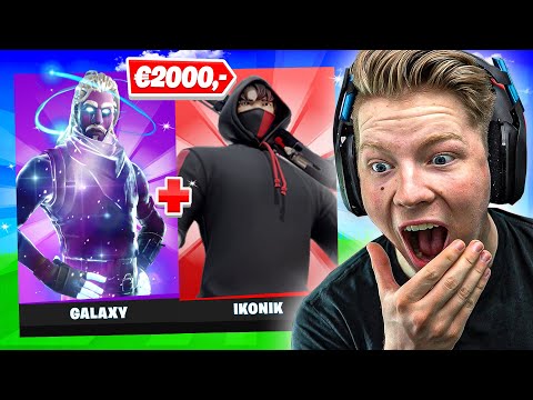 WINNEN Met De DUURSTE SKINS In FORTNITE! 🤑