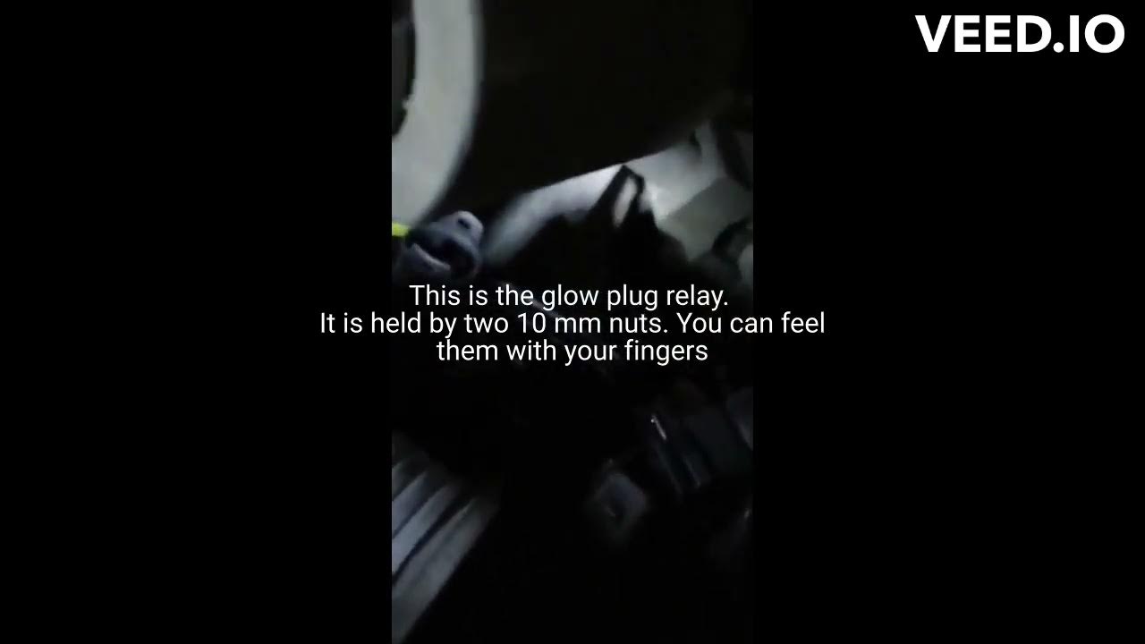 bmw-320d-e90-glow-plug-relay-remove-in-5-minutes-youtube