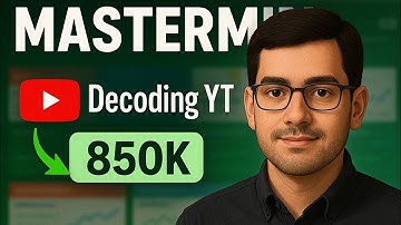 How @decodingyt Dominates YouTube : His Secret to beat the youtube algorithm 