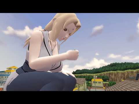 🎋the giantess hokage🎋 (Animation by Pandatomi77)