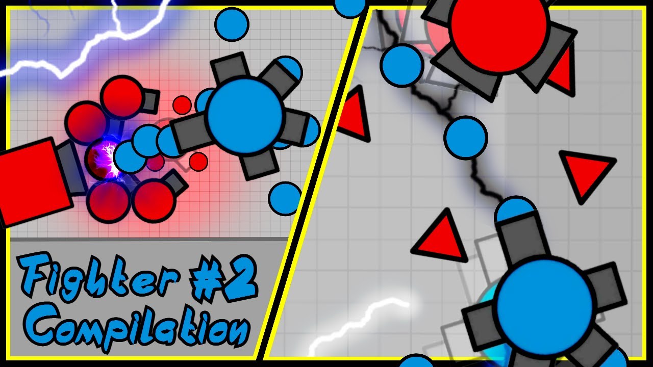 Diep.io - Fighter Compilation #2 (Maze) 