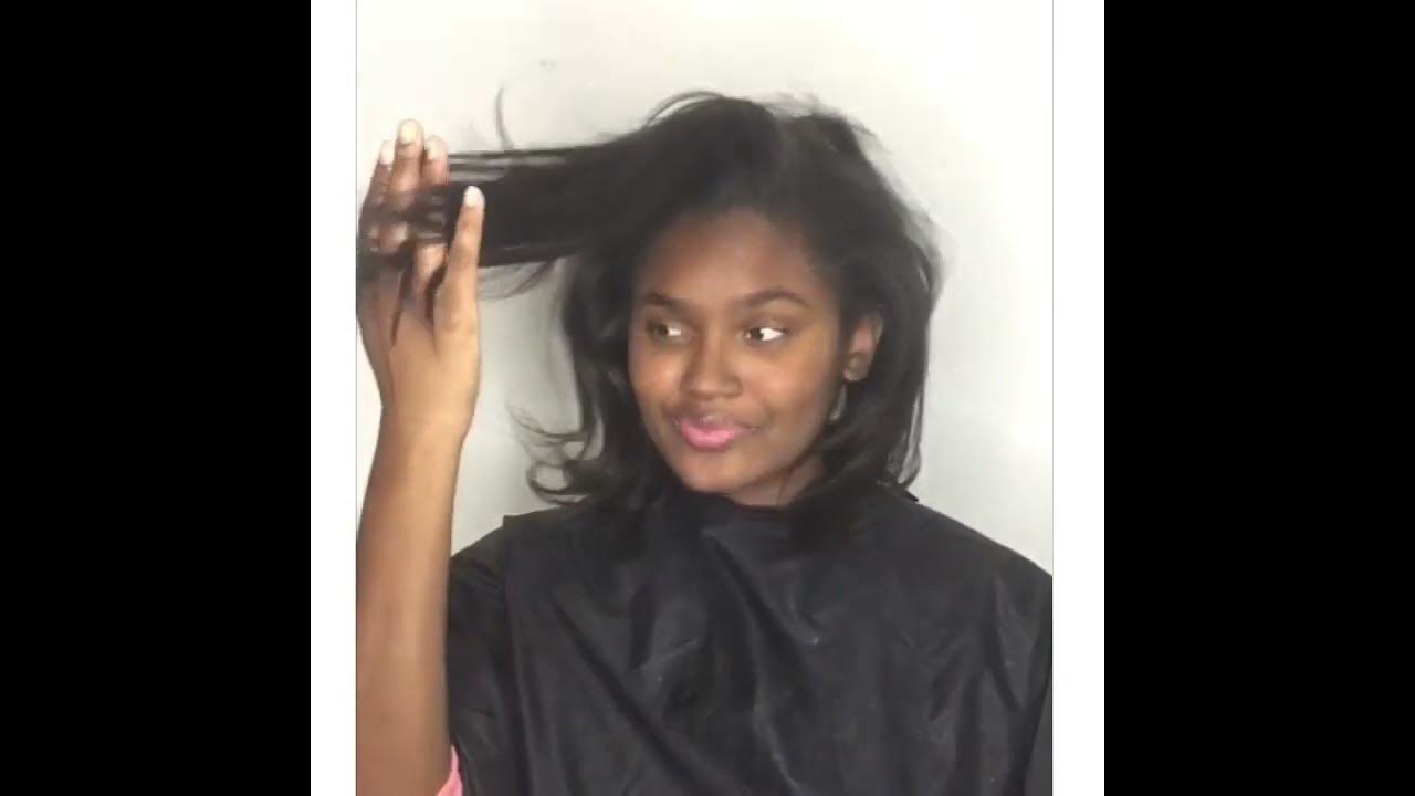 Luxury Blowout Treatment (The silk press/smoothing treatment Evolved