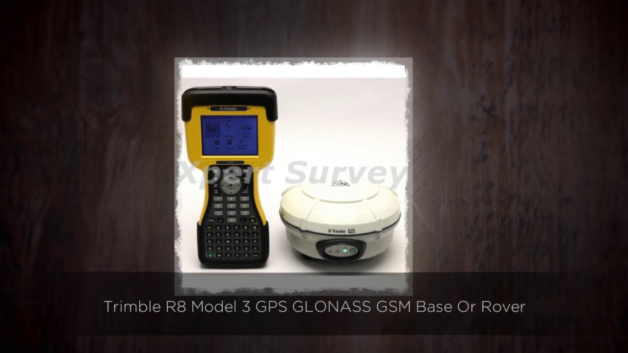 Trimble R8 Model 3 GPS GLONASS GSM Base Or Rover Receiver w/ - YouTube