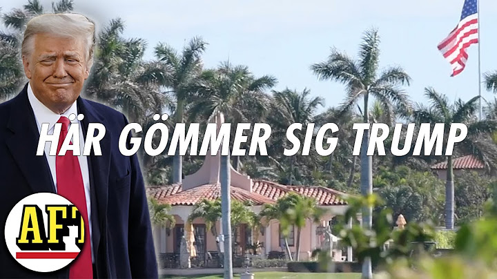 Här gömmer sig Donald Trump – i Mar-a-Lago, Florida