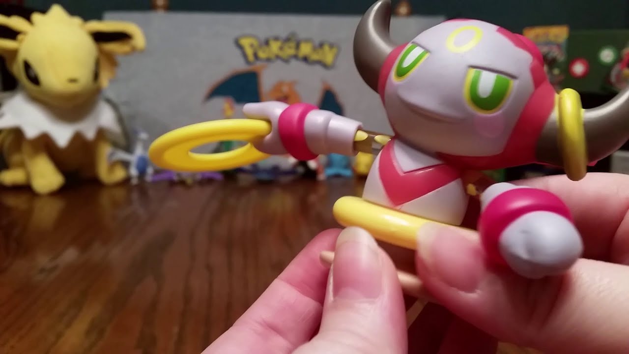 pokemon hoopa figure mcdonalds toys 2015 youtube