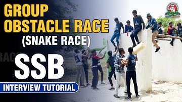 SSB Group Obstacle Race (GOR) Snake Race Practice | SSB GTO Tasks Tips & Tricks | SSB Coaching India