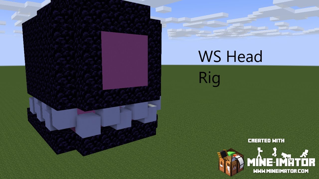 Storm Rig Face My Custom wither Storm Rig Head - YouTube