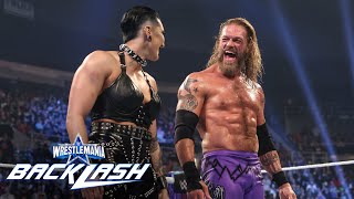 Rhea Ripley reveals herself as Edge’s newest disciple: WrestleMania Backlash (WWE Network Exclusive)