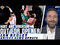 Ian Begley explains why Josh Hart and Mitchell Robinson will miss the Knicks opener