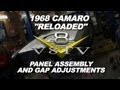 1968 Camaro "Reloaded" Sheet Metal Alignment and Panel Gaps Video V8TV