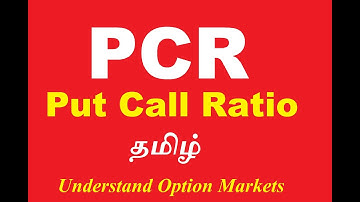 Understanding of PCR in Tamil l Put Call Ratio Explanation l Option Basics l OAG