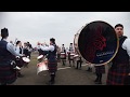 Portrush 2019  closkelt pipe band tuning