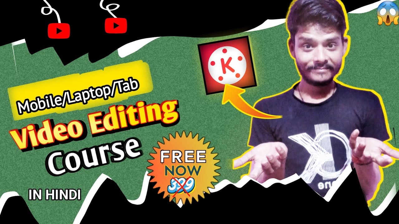 video editing course ️ kinemaster app 💯 Free course 😱 kinemaster se