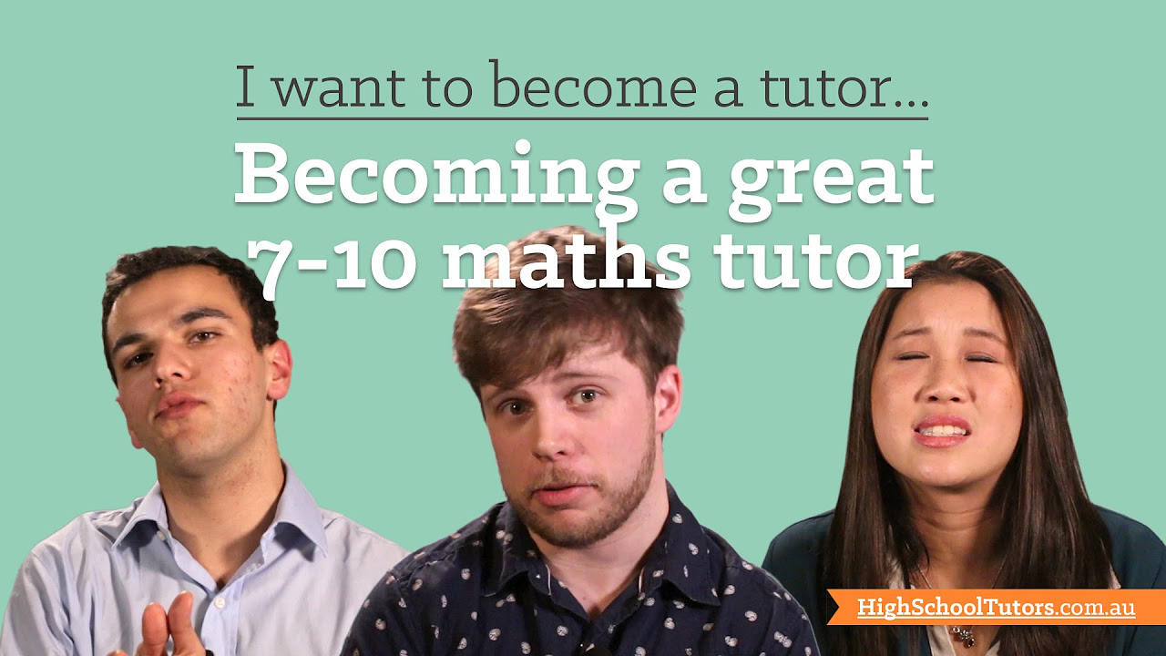 A Parent's Guide to Math Tuition for Sec 1: Thriving in an AI World 1 I Want To Become A Tutor: Becoming a great year 7-10 Maths tutor