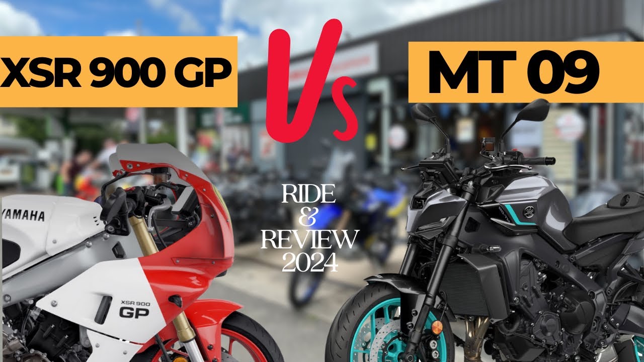 Yamaha MT09 2024 vs XSR900 GP | Which is Best??