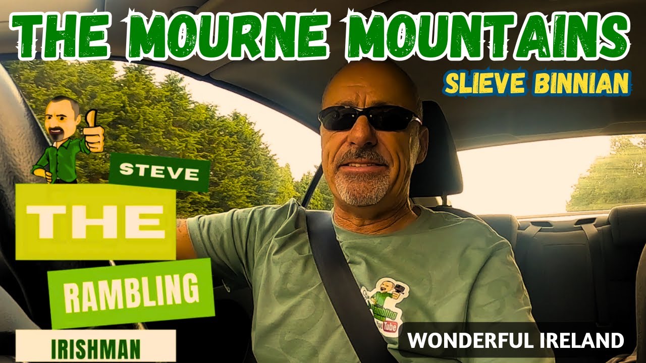 SLIEVE BINNIAN IN THE MOURNE MOUNTAINS - THINGS TO DO IN NORTHERN IRELAND - 4K & DRONE